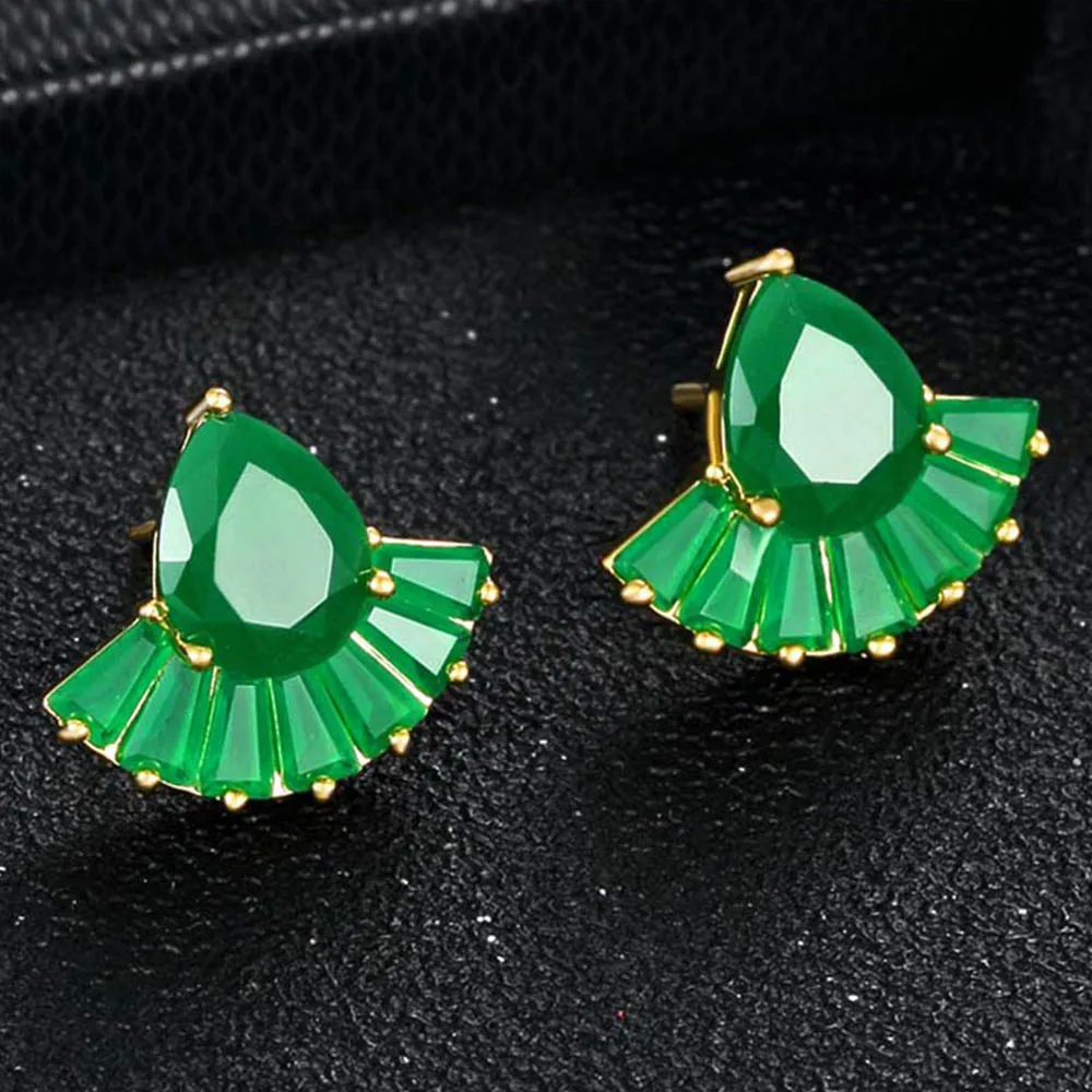 Минималистичные памятные ювелирные изделия милые серьги-гвоздики с фианитами