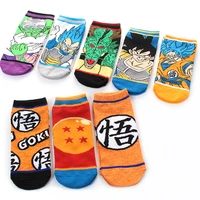 anime son goku kakarotto master roshi cosplay personality trend ship socks cartoon men and women socks