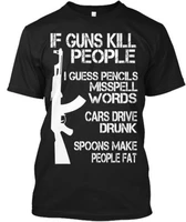 if guns kill people t shirt 2nd amendment gun rights trump funny mens new tee