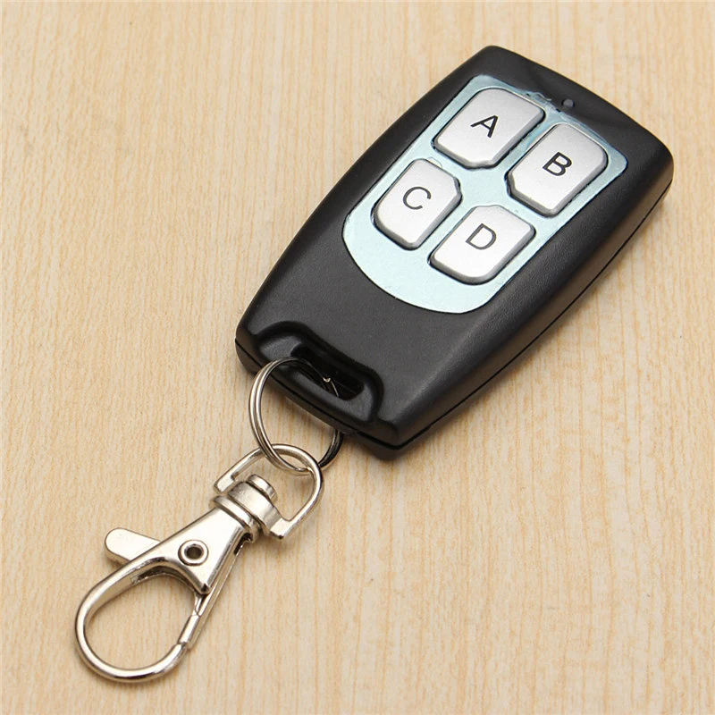 

HOT~12V relay 4CH 433MHz wireless RF Remote Control Switch Transmitter +Receiver