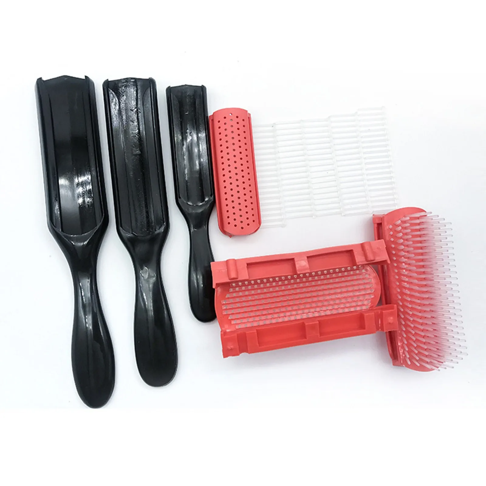

1PC Hair Styling Brush Nine Rows Deduction Detangle Hairbrush Salon Hairdressing Straight Curly Hair Comb Women Hair Brush Soft