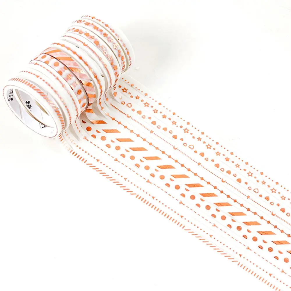 10 шт./лот красочная лента washi японский Бумага DIY планировщик изоляционная лента клейкая наклейки с лентами Декоративные Канцелярские Ленты