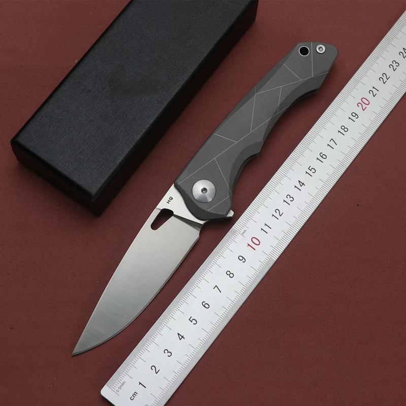 HQ складной нож с шариковым подшипником D2 лезвие стальная ручка для кемпинга