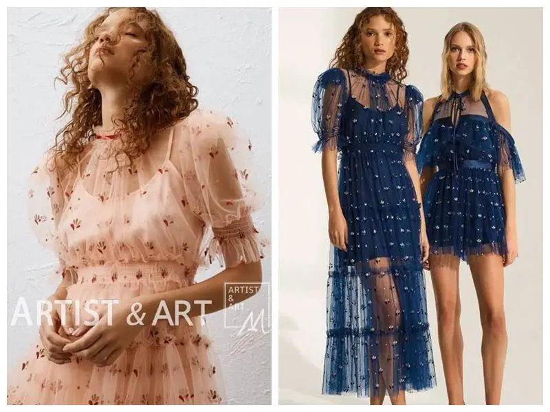 Мягкая искусственная ткань одежда сетка декоративная Ширина 1 5 метра