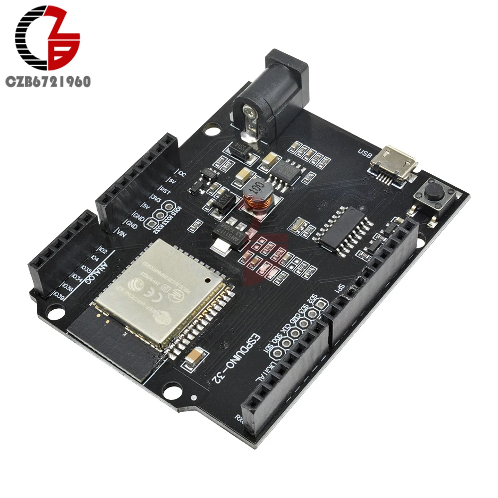 Плата разработки DC 5V 12V WEMOS D1 Mini R32 ESP32 беспроводная Wi Fi Bluetooth Антенна микро usb CH340 CH340G