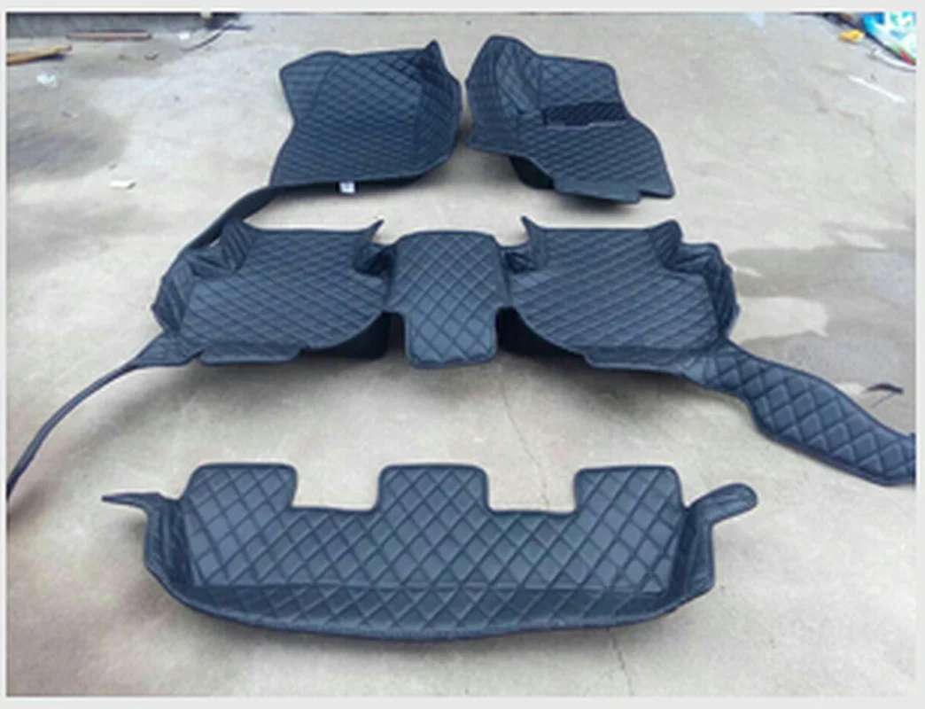 

RHD 7seats 3rows Full Surrounded Waterproof Special Floor Mats for Right Hand Drive Mitsubishi Outlander