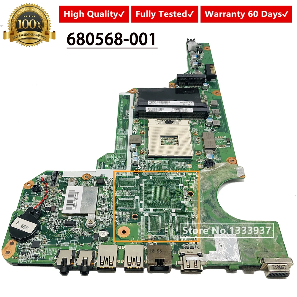 R33 680568 001 501 Материнская плата для ноутбука HP Pavilion G4 2000 G6 G7 DA0R33MB6D0 DA0R33MB6E0|Материнские