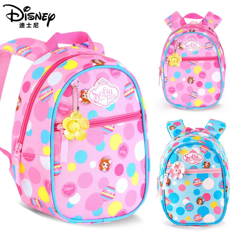 Оригинальный школьный рюкзак для детского сада Disney, рюкзак Софии для девочек, Детский рюкзак для досуга, милый рюкзак для девочек