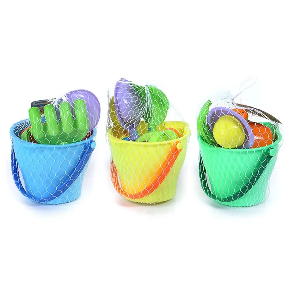

7Pcs Kids Summer Beach Sand Water Bucket Sprinkler Spoon Pretend Play Toy Set Children Education Toys For Kids Birthday Gift