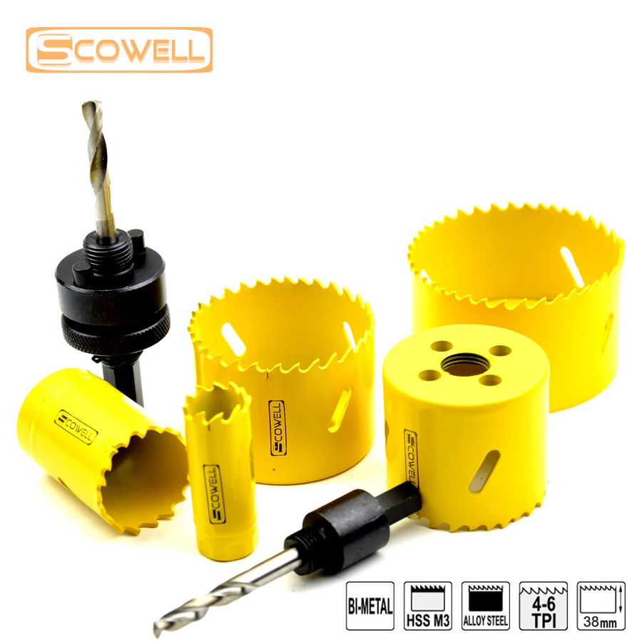 20% скидка 7 шт. высокое качество Bi metal M3 Holesaw резак для металла и деревообработки