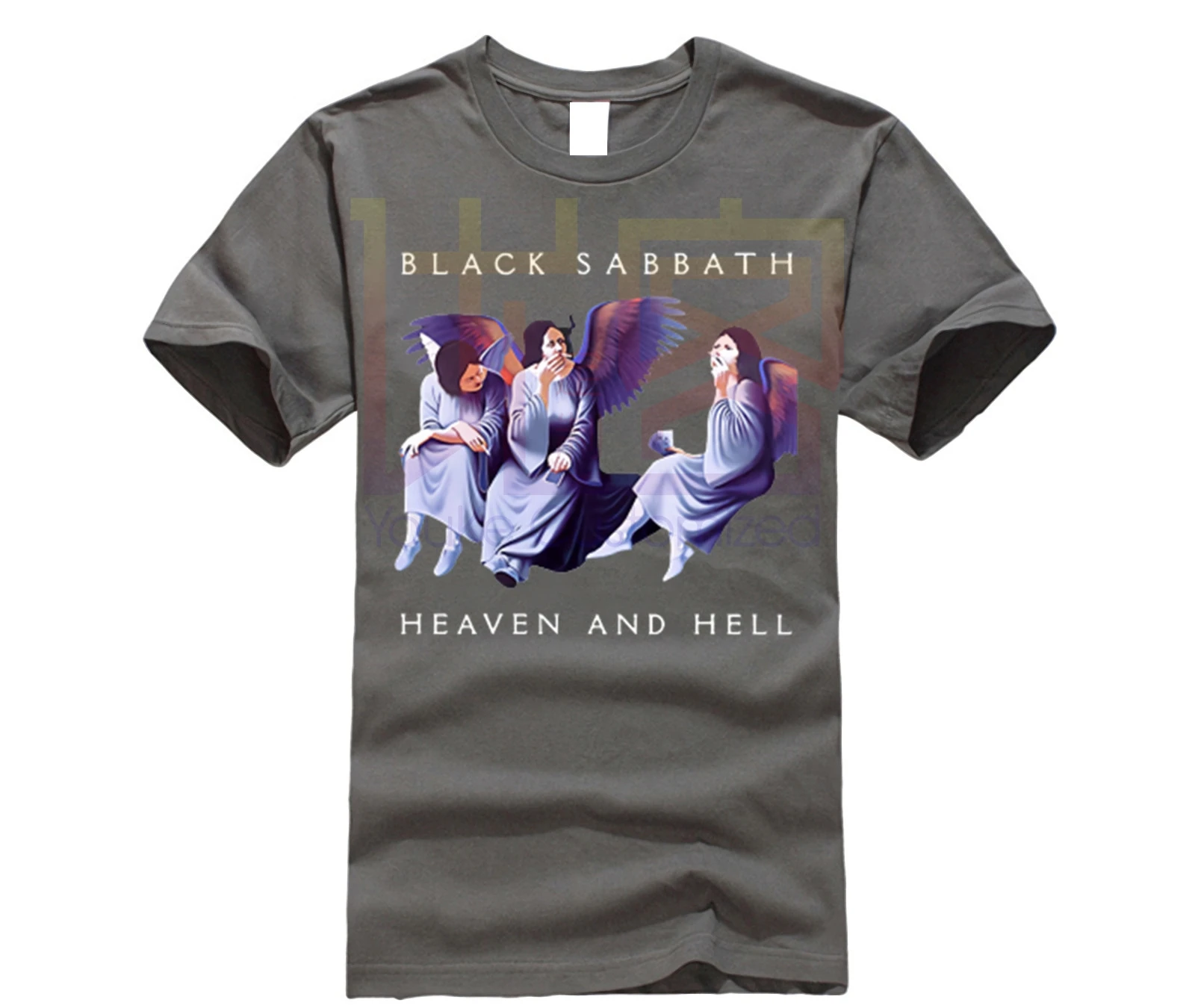 Black Sabbath-Heaven and Hell Обложка альбома футболка DTG S-3XL новинка 2019 модная для мужчин |