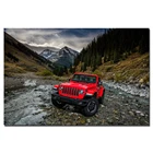 Постеры Wrangler SUV Cars, настенные художественные принты на холсте, декоративные картины для домашнего декора