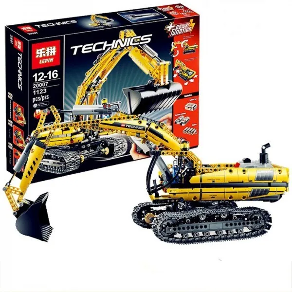Конструктор lepinblocks 20007 мотор. экскаватор Technic совместим с Лего 8043 LN-20007 | Игрушки и
