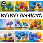 5D алмазов картина дерево Алмазная картина Наборы для взрослых с цветными переливами Бриллиантовая мозаика дерево алмазов картина аксессуары декора Семья