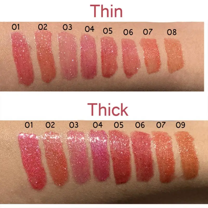 Увлажняющий Хрустальный желеобразный цветной Блеск для губ Косметика Русалка