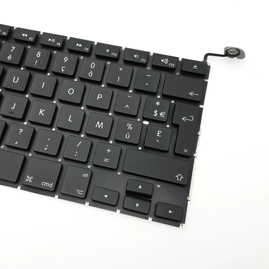 5 шт./лот новая Французская клавиатура с подсветкой для Macbook Pro 13 &quotUnibody A1278 2009 2010 2011