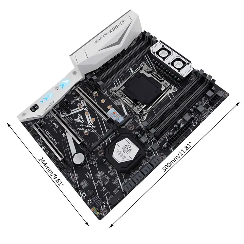 HUANANZHI X99 материнская плата с двумя M.2 NVME слот Поддержка DDR3 DDR4 LGA2011-3