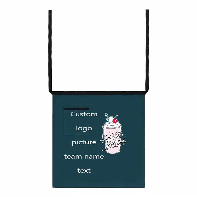 Изготовленный На Заказ Логотип Название команды текст бюст фартук обувь для