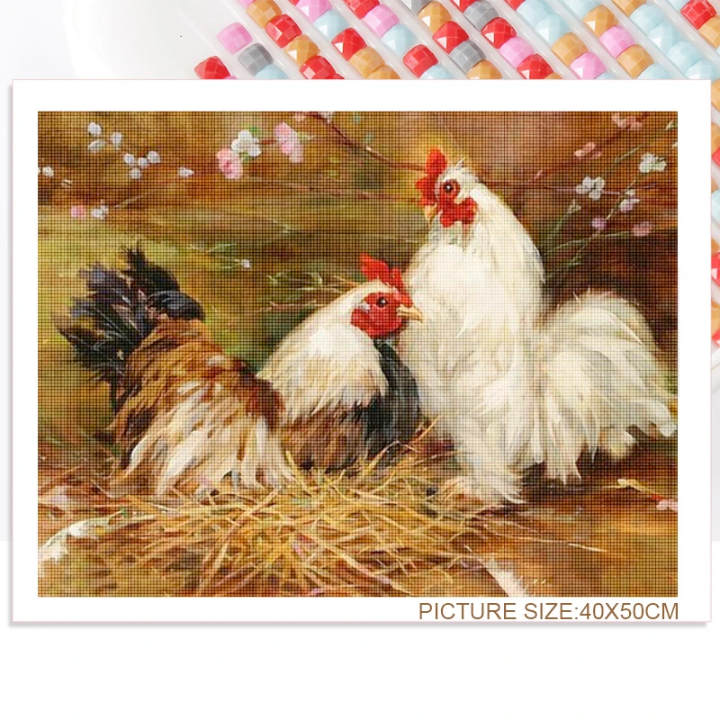 

Animal Diamond Painting Diy Domestic Animal Handmade Art Square Diamond Round Diamond Decoration Diamond Embroidery Gift