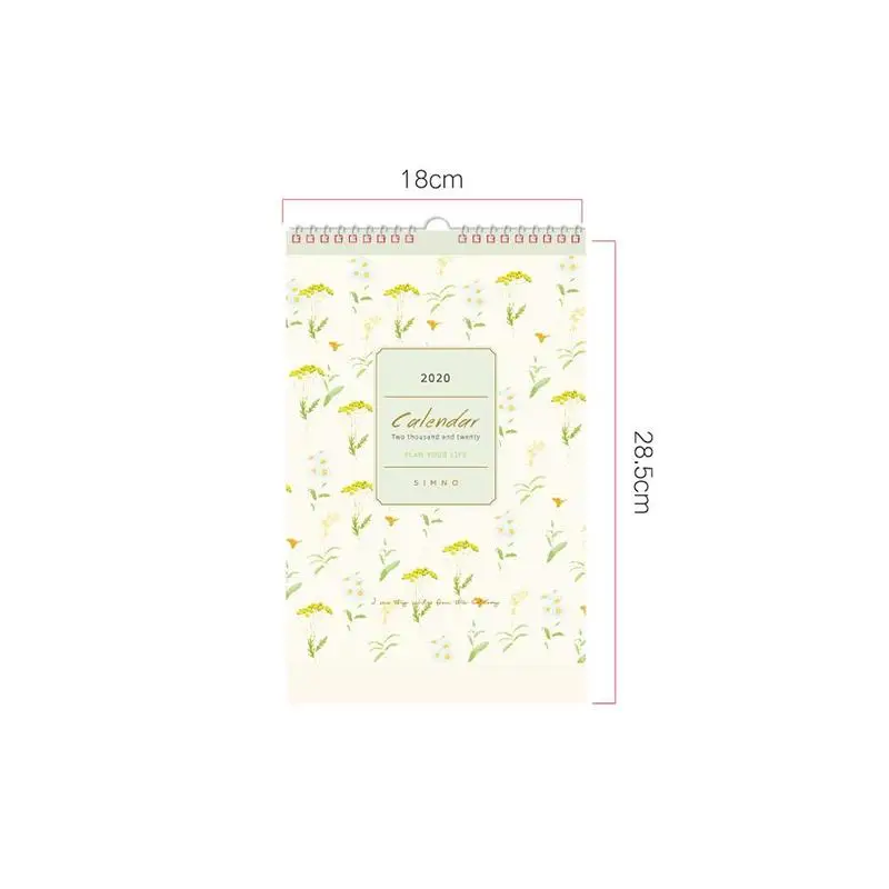 

2020 Yearly Calendar Fresh Wall Hanging Paper Calendar Schedule days aily To Daily 365 Wall List Do Planner Decoration F5U0