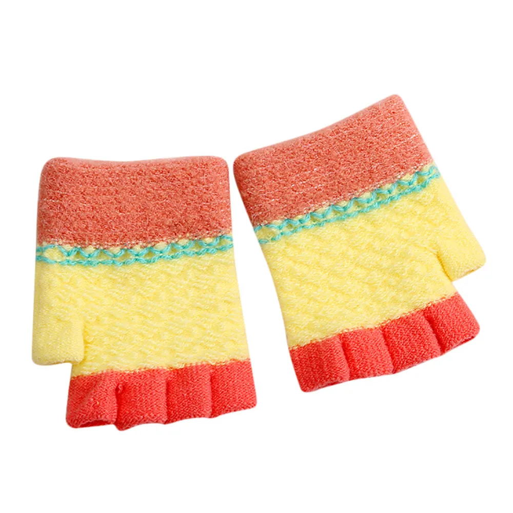 ARLONEET/Детские перчатки без пальцев Хлопковые теплые зимние для маленьких девочек