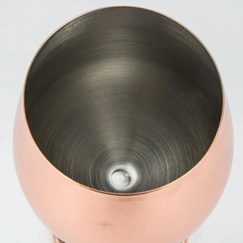 

Wine Glass Set of 4 Stainless Steel Wine Glasses, Party Cups, Home Kitchen Hotel Restaurant Quality, 500Ml / 17 Ounces