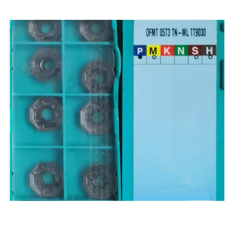 

Original OFMT 05T3 TN-ML OFMT05T3TN-ML TT8020 TT9030 OFMT05T3 Carbide Inserts Lathe Tools Turning Tool Cutting CNC Cutter