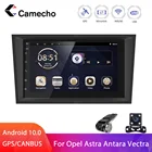 Автомобильный мультимедийный плеер Camecho, 2DIN, Android 10,0, радио, Wi-Fi, GPS, Bluetooth, поддержка Canbus, для Opel Astra, Antara, Vectra, Corsa, Twin