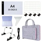 5D алмазная живопись, Размер A4 33,5x23,5 см, светодиодная подсветильник ка, доска для рисования, рисования, набор светильников с подставкой и питанием от USB