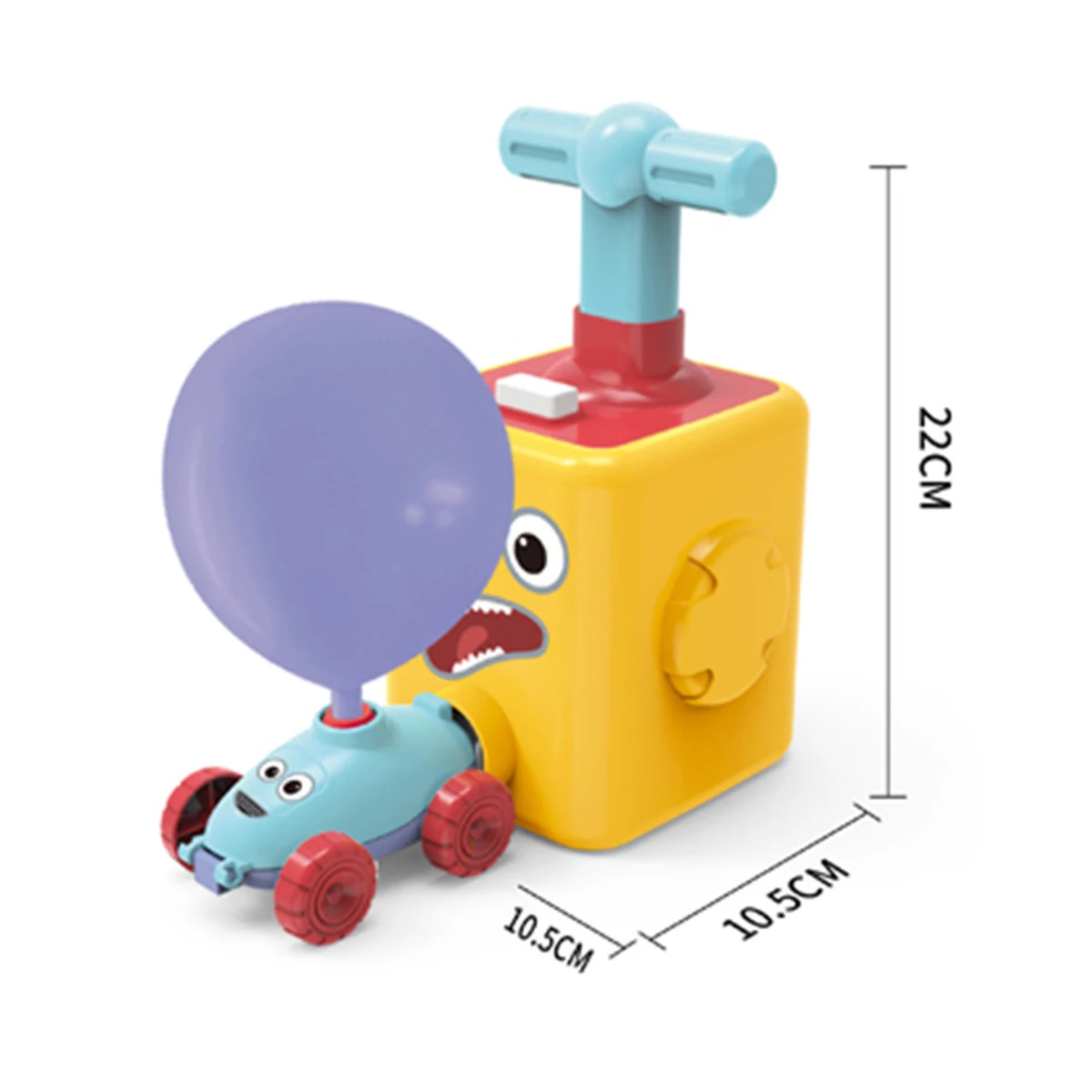 

NEW Power Balloon Launch Tower Toy Puzzle Fun Education Inertia Air Power Balloon Car Science Experiment Toy for Children Gift