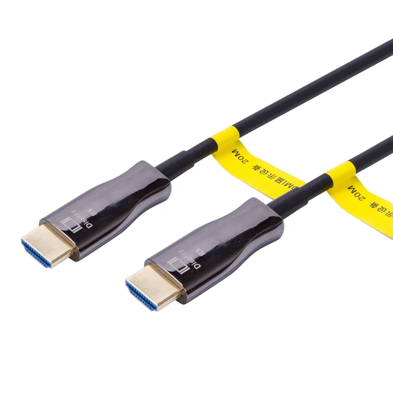 Активный оптический кабель 2 0 дюйма совместимый с HDMI поддержка 4K 60 Гц HDR 18 Гбит/с