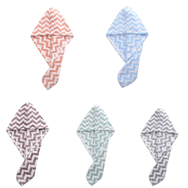 

Тюрбан для душа, головка, головка, головной убор, флисовый коралловый чехол для волос, полотенце для купания, головка для душа, тюрбан