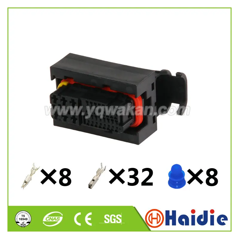 

1 компл. tyco 40pin Ecu штекер провода зажигания соединитель 40 way ecu разъем 1473252-1