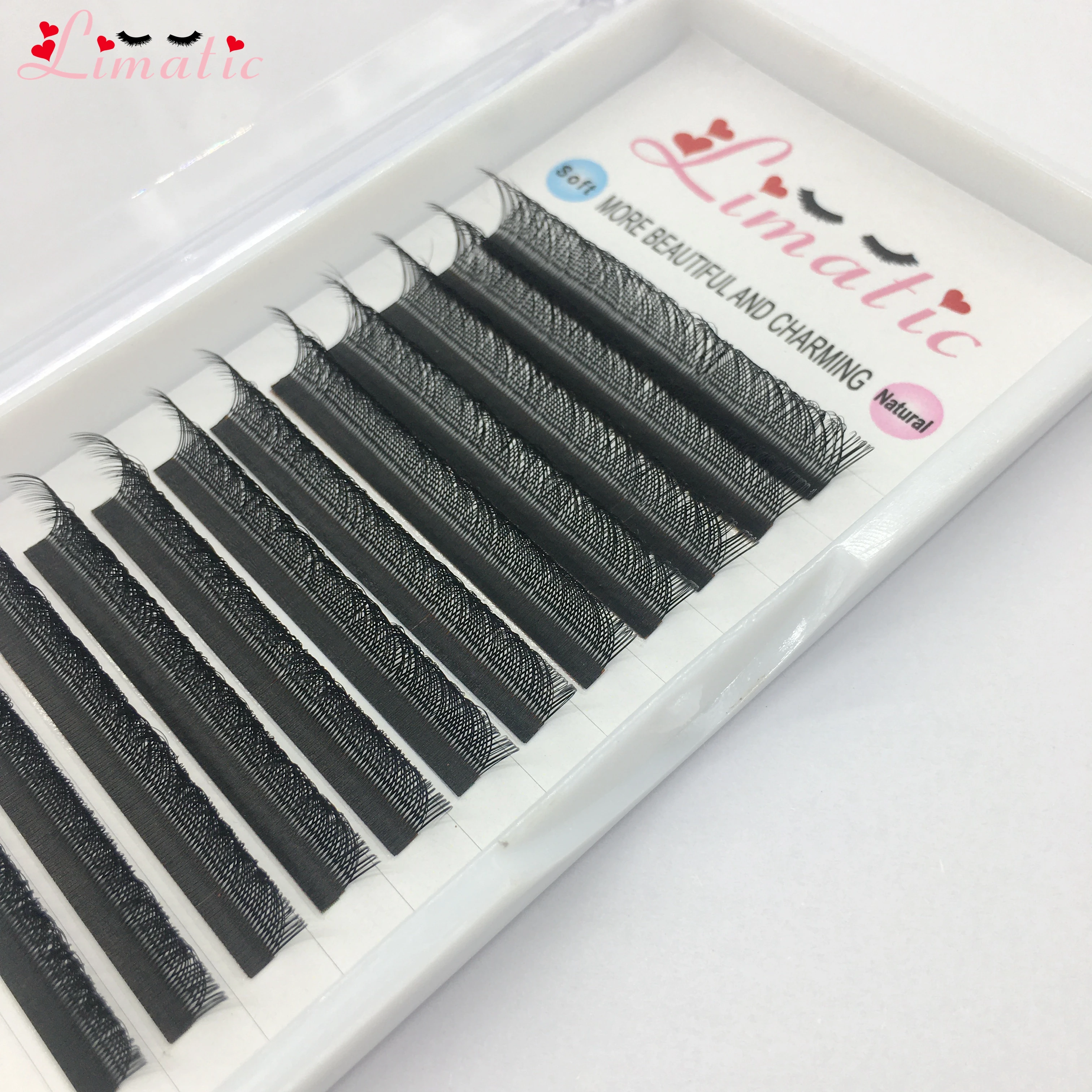 

Y Shape Eyelashes Extension C/D Grafting Individual Volume Fans Double Tip YY Lashes Wholesale High Quality