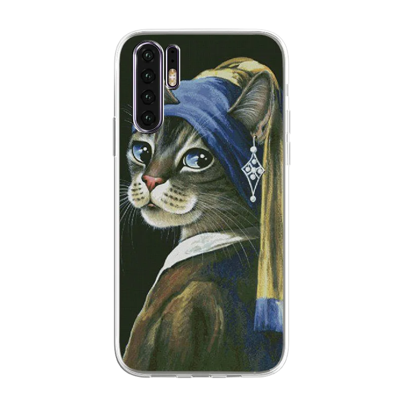 

Vogue Girl Fashionable Printing TPU Phone Case for Huawei Enjoy10 7 10S 8 8PLUS Honor 10 20 Coque Silicone Back Covers