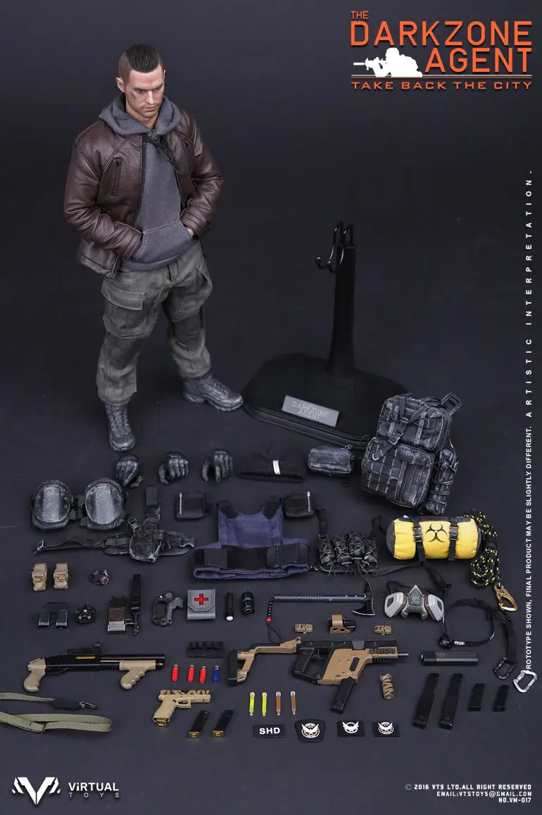 Игрушки Vts 1/6 шестое по шкале Darkzone Rioter 12 дюймов коллекционная фигурка дешевая