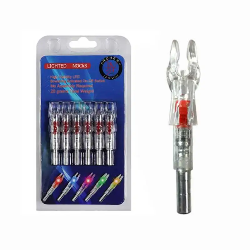 Стрелы для стрельбы из лука со светодиодной подсветкой 5 3 мм/0 209 дюйма 6 шт. |