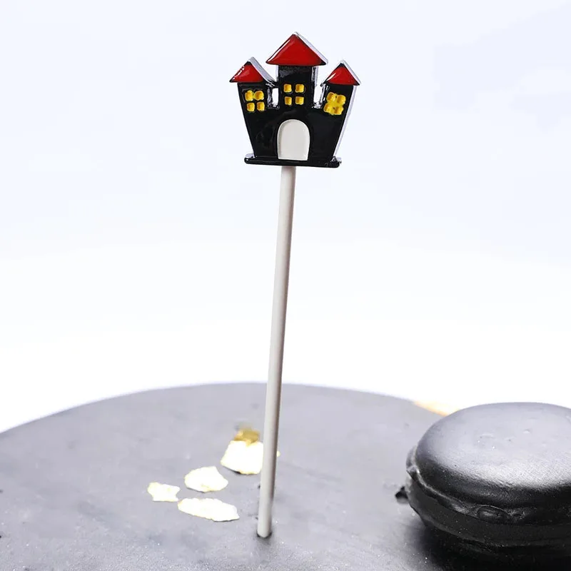 

Halloween Cake Topper Pumpkin Bat Cake Decoration Supplies Birthday Party Favors Decorations Happy Halloween Decoration