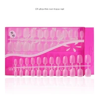 240pcs clear natural french false acrylic nail tips full cover art artificial acrylic gel uv manicure for nails extension gel