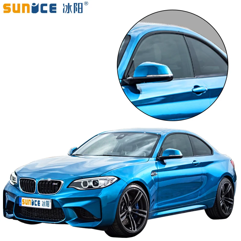 Sunice светло синяя автомобильная пленка для окна дома и автомобиля тонировка 2 мил