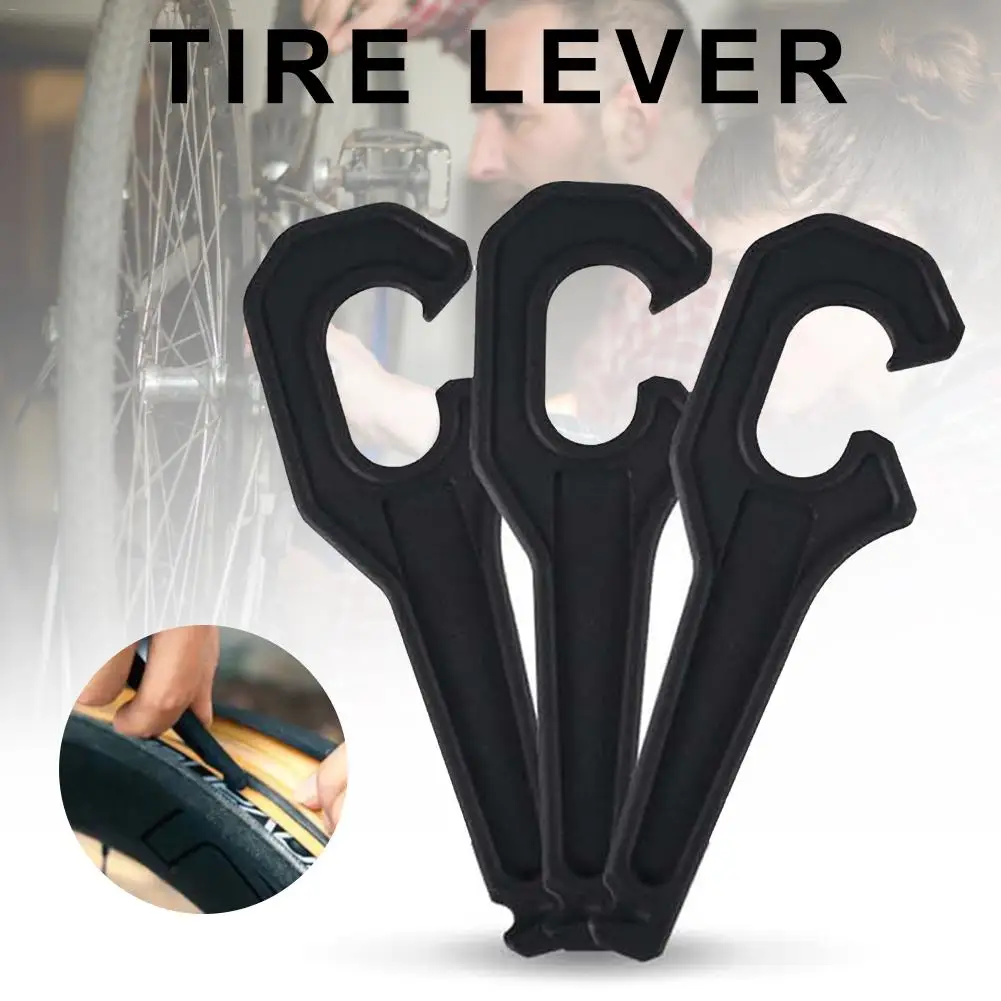 Высококачественный черный пластиковый велосипедный рычажный ключ для шин