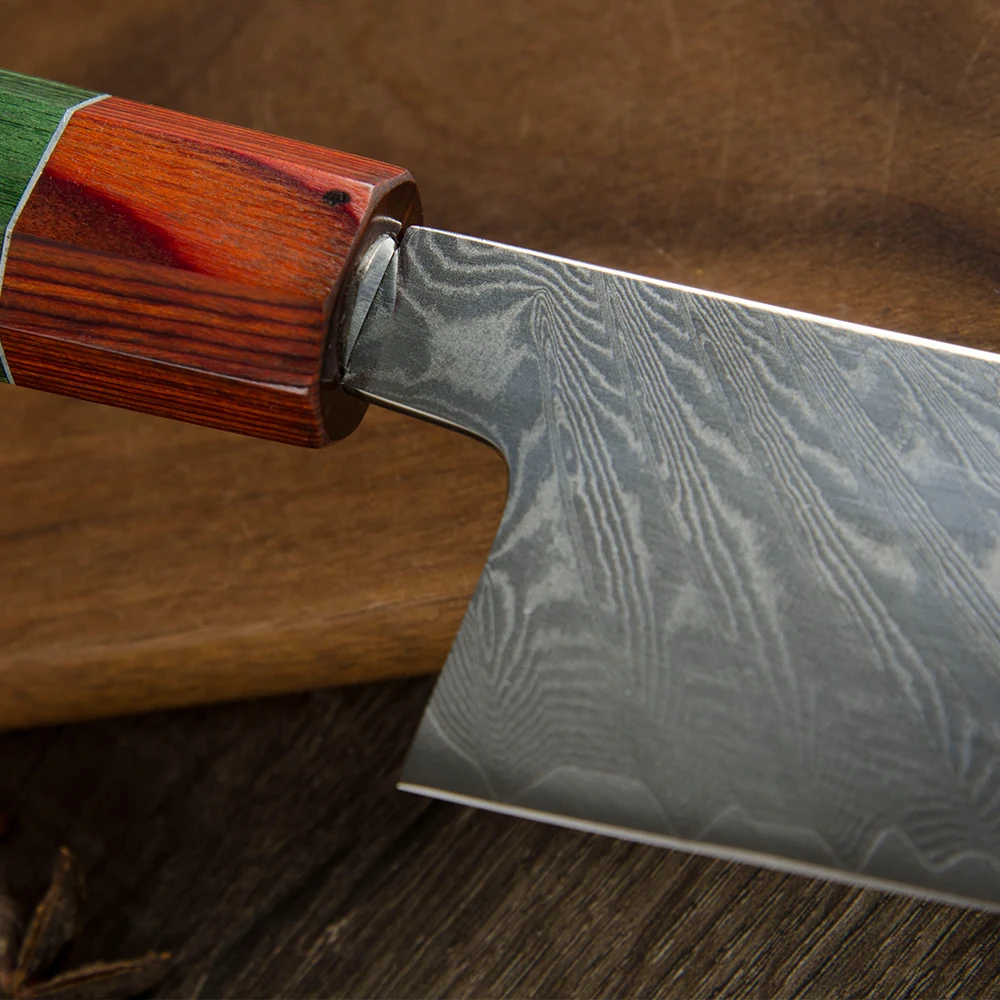 Нож шеф-повара из дамасской стали VG10 67 слоев японские кухонные ножи острый