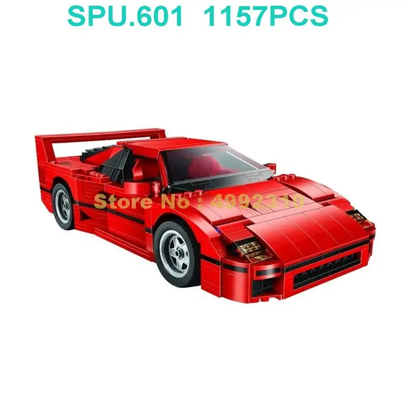 1157 шт. Детский конструктор гоночный автомобиль | Игрушки и хобби