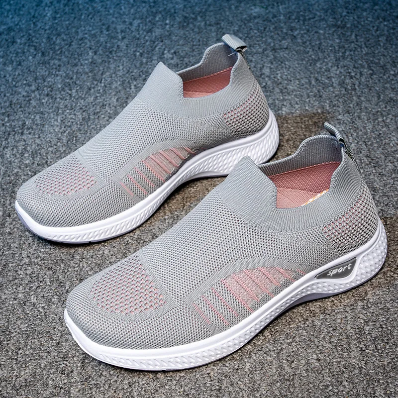 

Женские летние кроссовки, новинка 2021, женская модная плетеная дышащая сетчатая обувь, повседневная прогулочная женская обувь