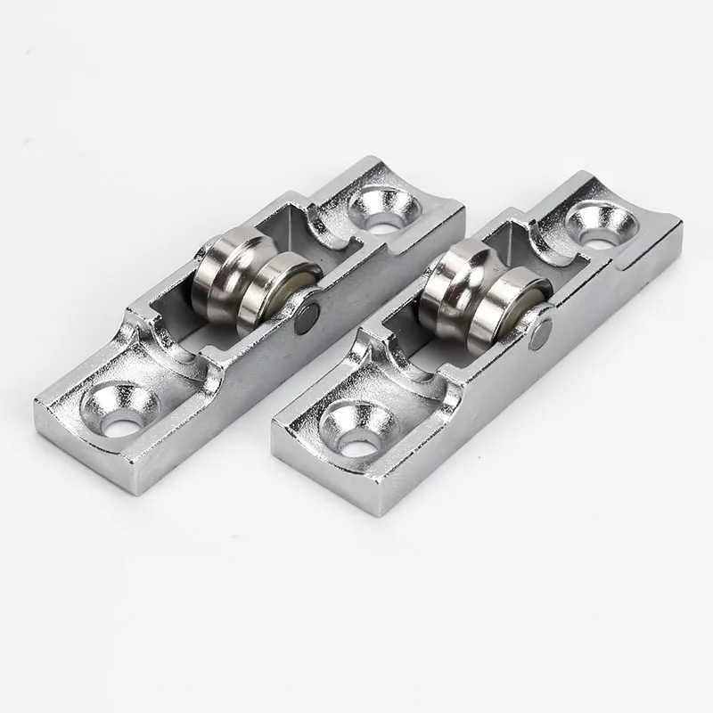 4 шт. 77/88/80 пластиковое стальное окно одинарная гладкая колеса раздвижные