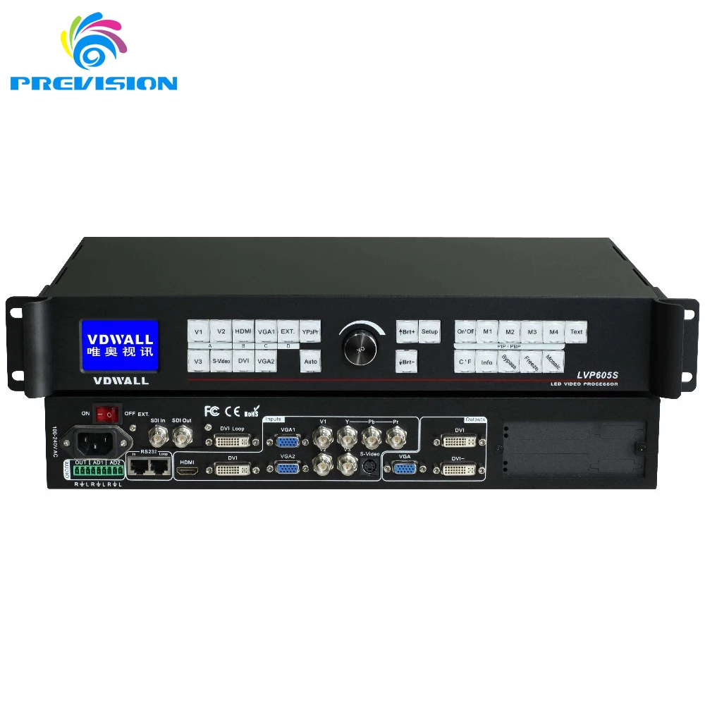 HD экран LVP605S светодиодный видео процессор/конвертер мультимедийного интерфейса