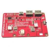 for raspberry pi 4b 3b 2b lithium battery power expansion board ups lithium battery board v3 version