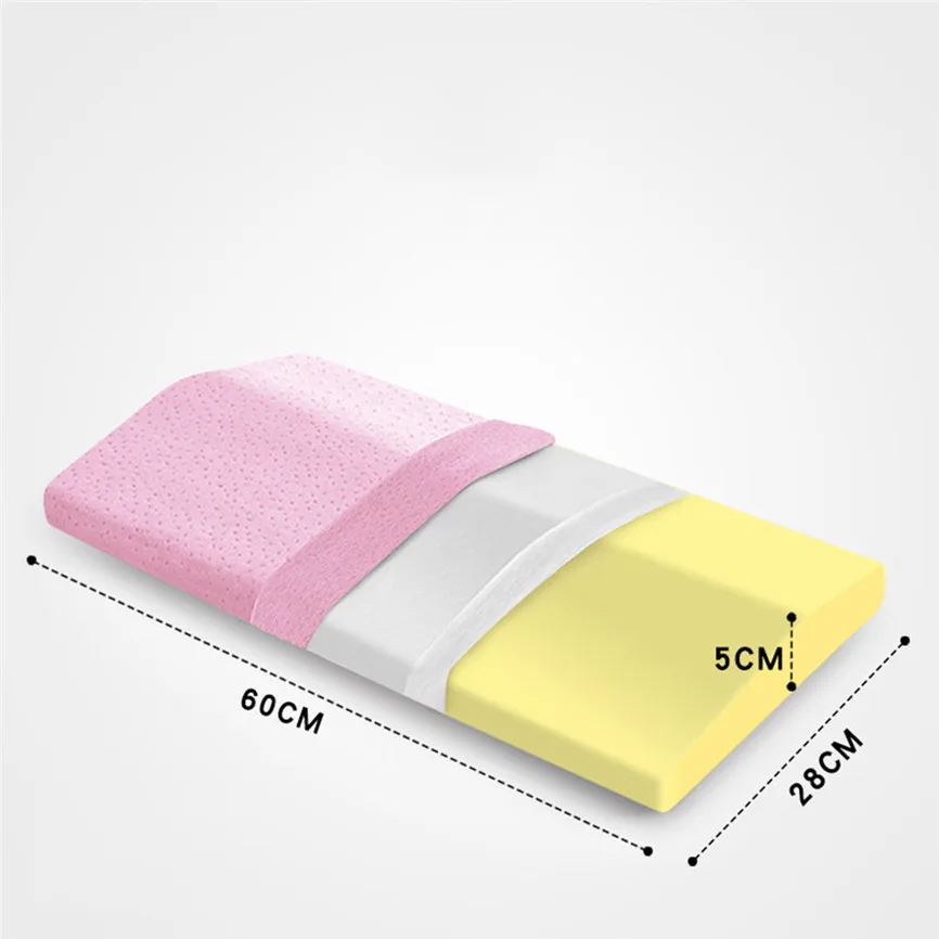 Memory Foam талии Поддержка КЛИН Подушка кровать спальный на ногу с подъемом для