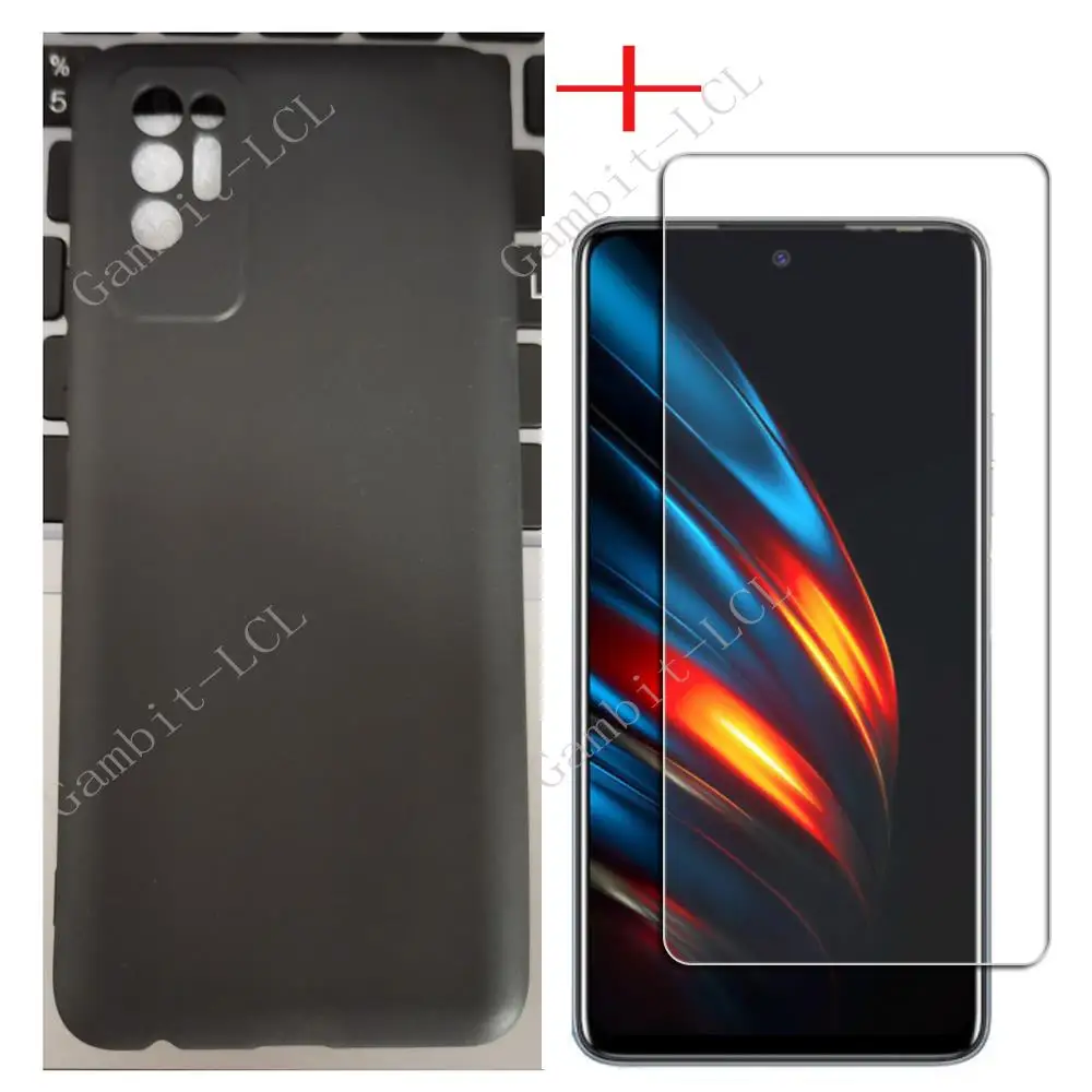 Защитное стекло и чехол для Tecno Pova 2 6 9 дюйма Pova2 LE7 закаленное защитная пленка