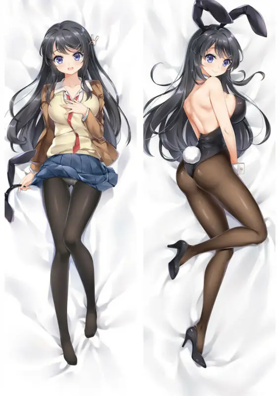 150 см чехол для подушки Seishun Buta Yarou Mai Sakurajima Anime Dakimakura | Дом и сад